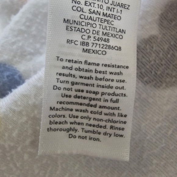 Carter's Footed Pajama Toddler 4T White Pink Heart Zip Up Long Sleeve Clean Girl - Picture 11 of 11